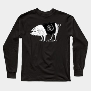 Anarchy Pig Long Sleeve T-Shirt